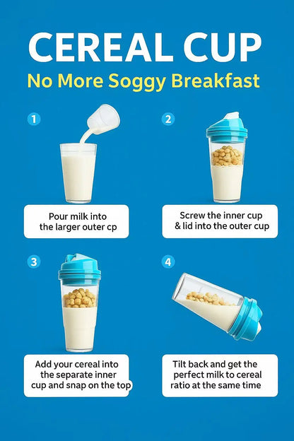 Mintory CrunchGo Breakfast Cup